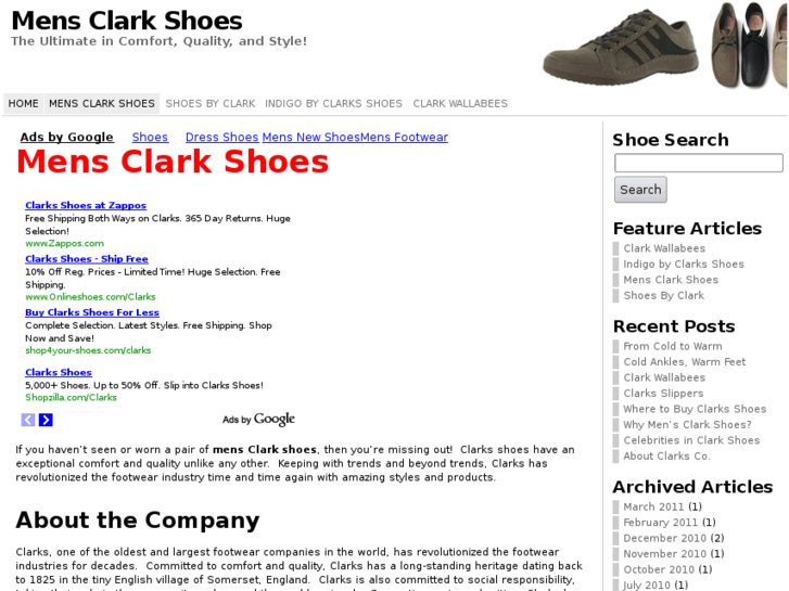 www.mensclarkshoes.com