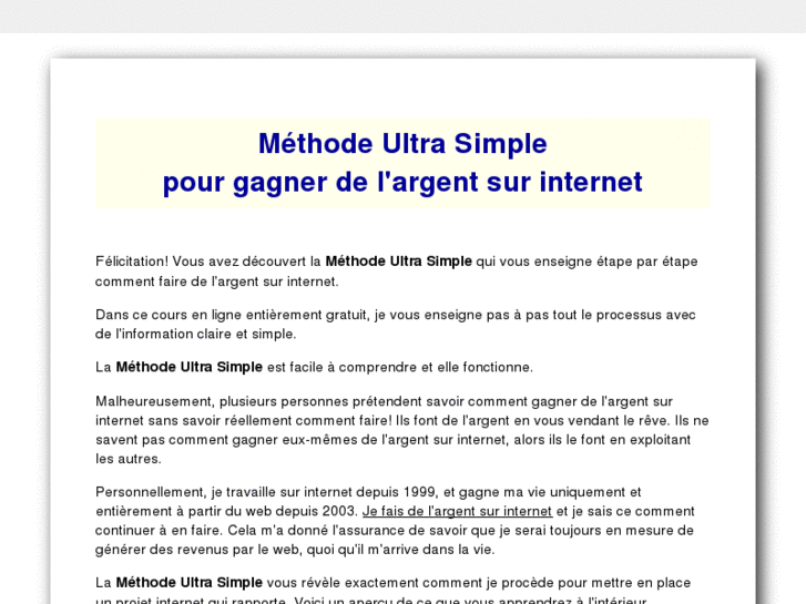 www.methodeultrasimple.com