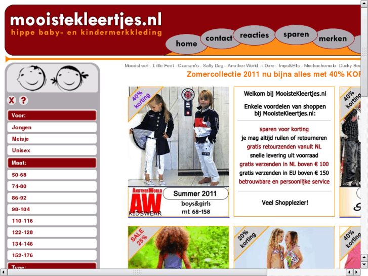 www.mooistekleertjes.nl