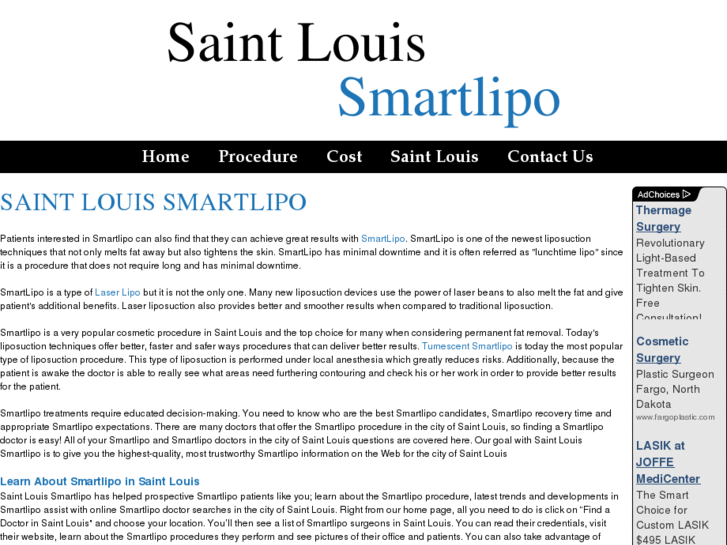 www.saintlouissmartlipo.com