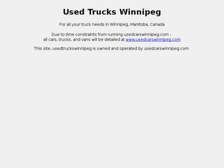 www.usedtruckswinnipeg.com