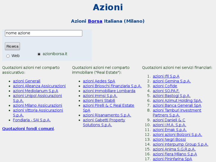 www.azioniborsa.it