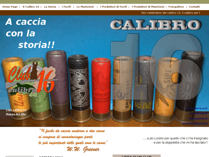 www.calibro16.it