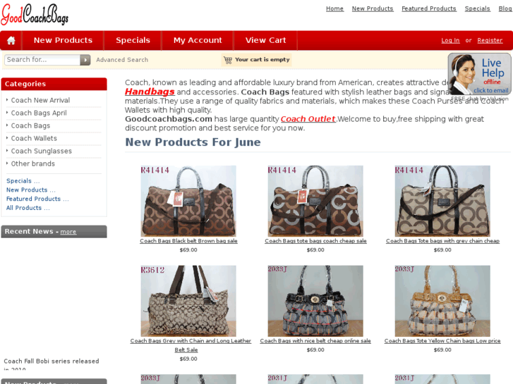 www.goodcoachbags.com