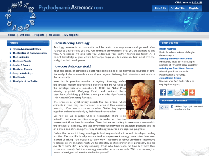 www.psychodynamicastrology.com
