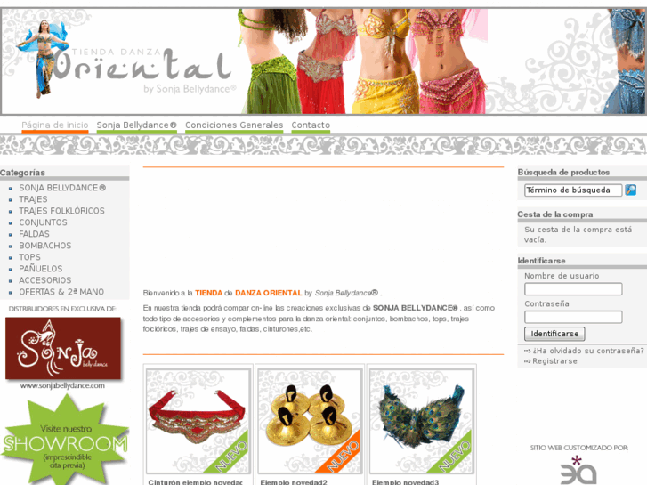 www.tiendadanzaoriental.com