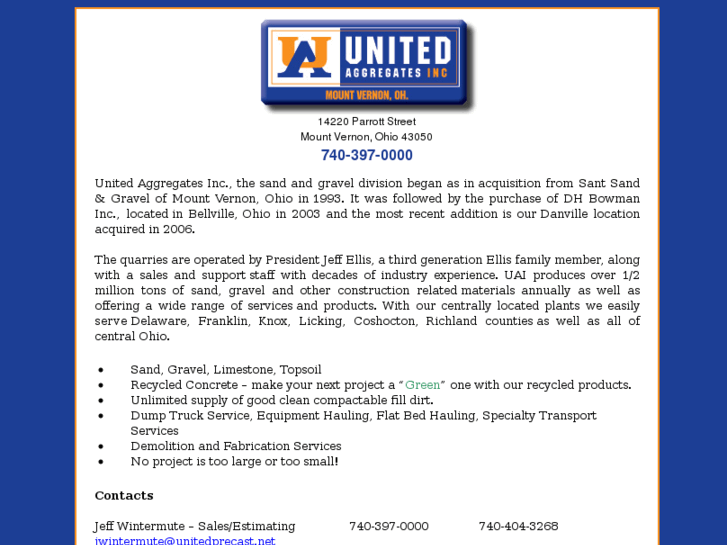 www.unitedaggregates.net