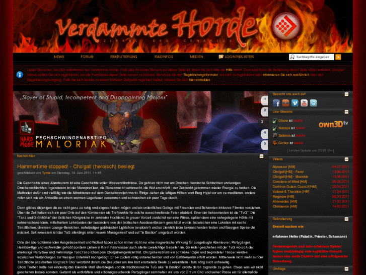 www.verdammtehorde.de