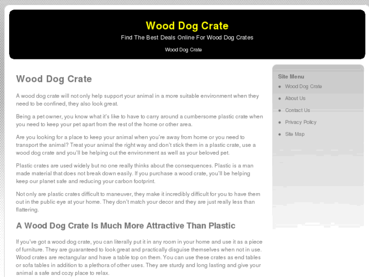 www.wooddogcrate.net