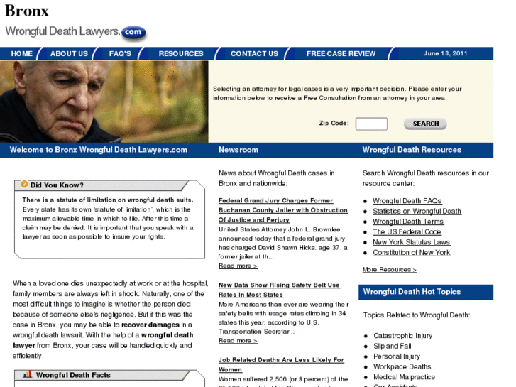 www.bronxwrongfuldeathlawyers.com