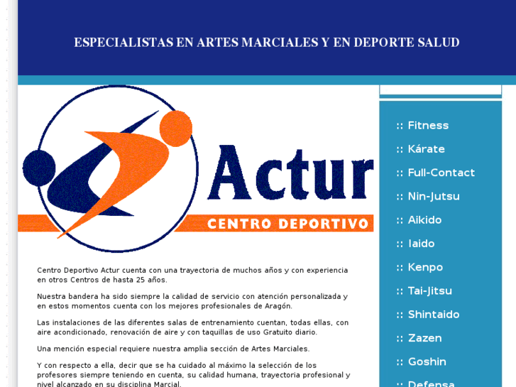 www.centrodeportivoactur.com