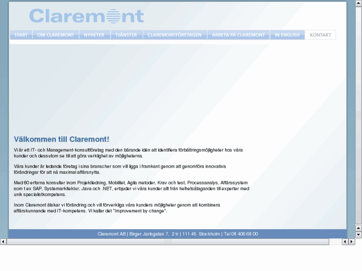 www.claremont.se