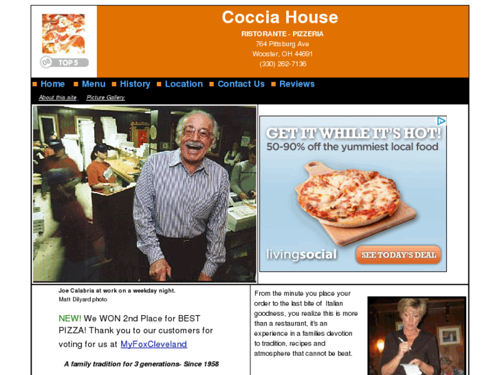 www.cocciapizza.com