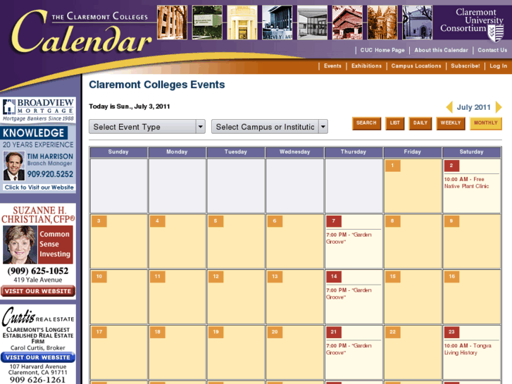 www.collegescalendar.com