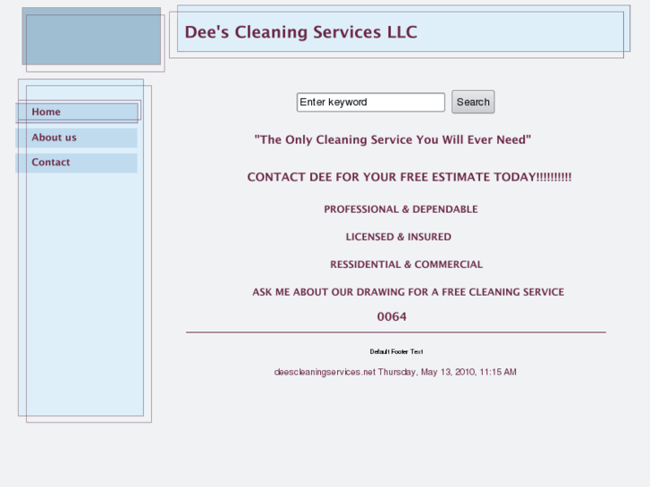 www.deescleaningservices.net