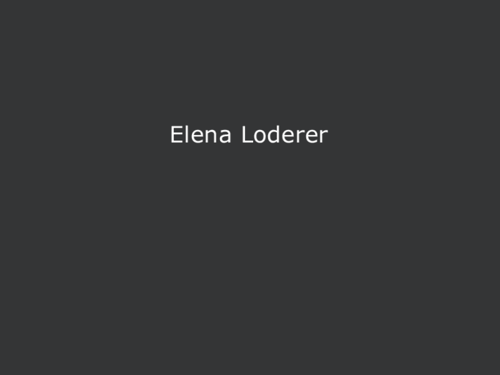 www.elenaloderer.com