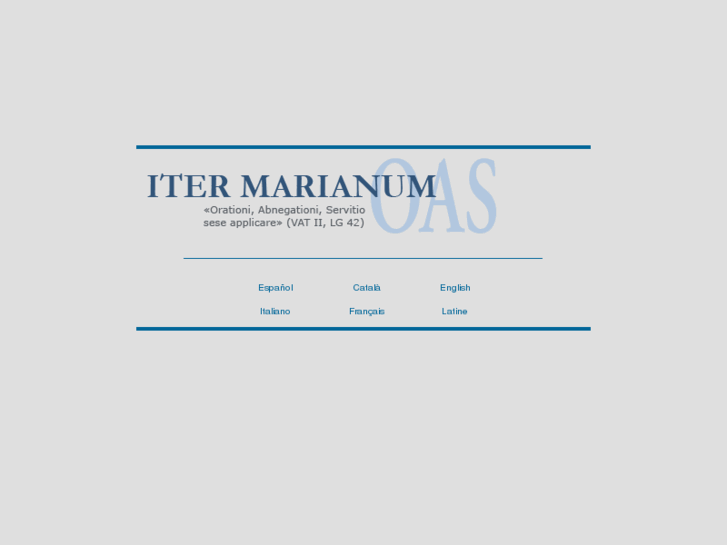 www.itermarianum.org