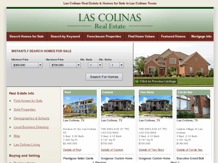 www.lascolinasrealestate-tx.com