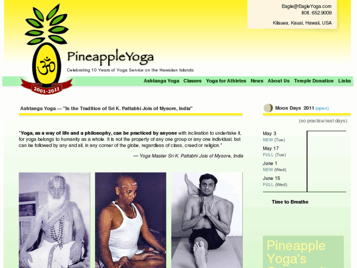 www.pineappleyoga.com