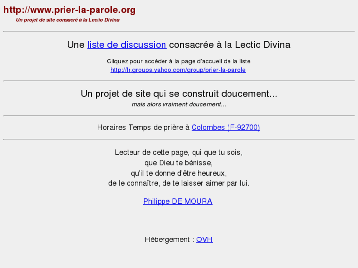 www.prier-la-parole.org