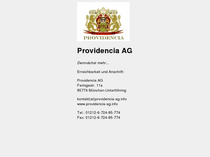 www.providencia-ag.info