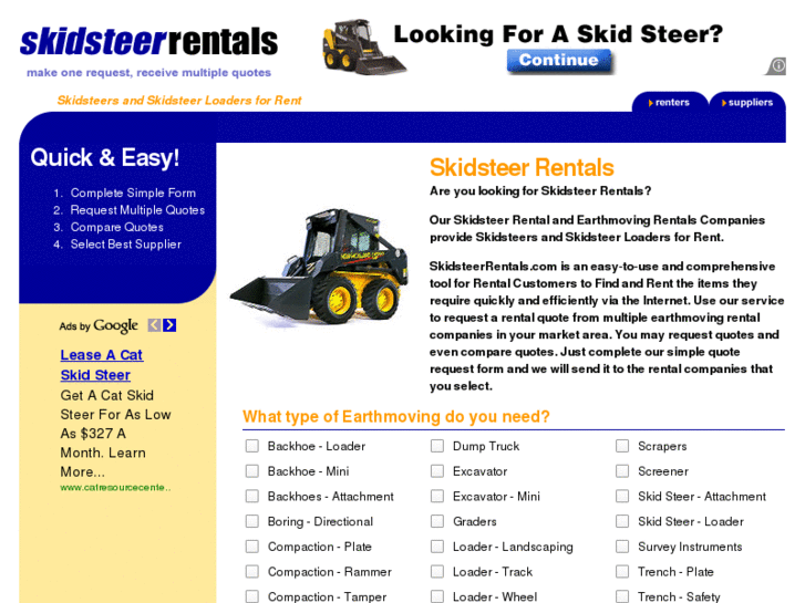 www.skidsteerrentals.com