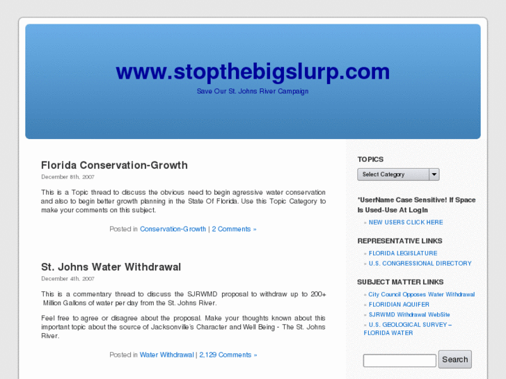 www.stopthebigslurp.com