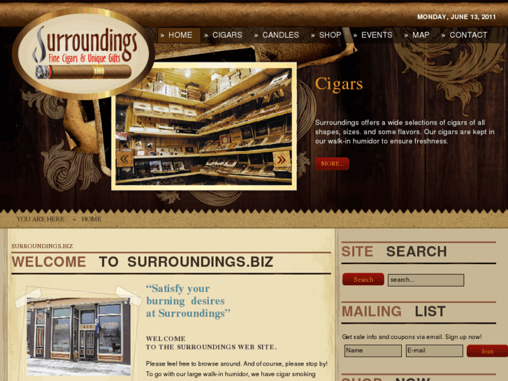 www.surroundings.biz