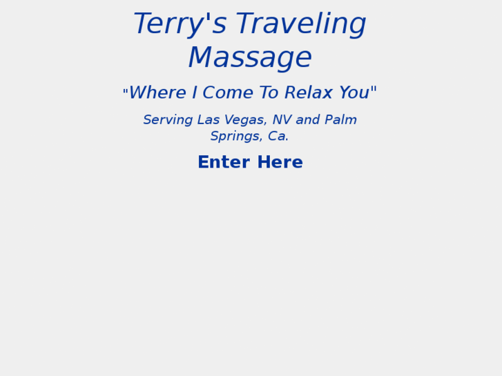 www.terrystravelingmassage.com