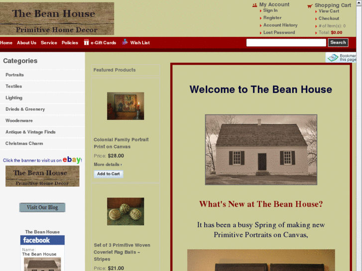 www.thebeanhousestore.com