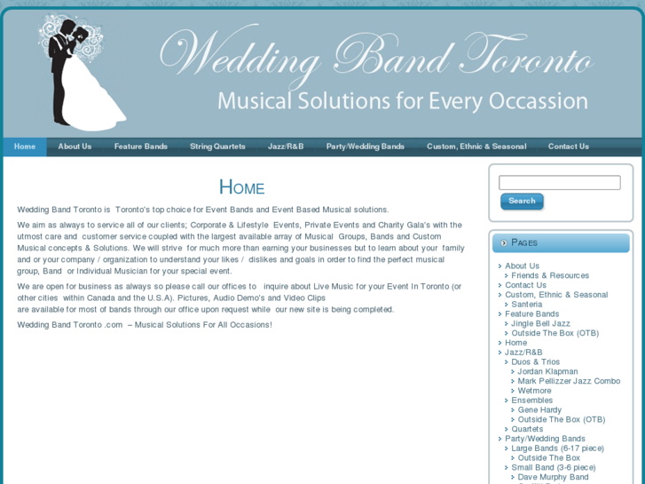 www.weddingbandtoronto.com