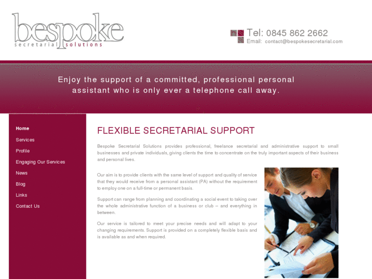 www.bespokesecretarial.com