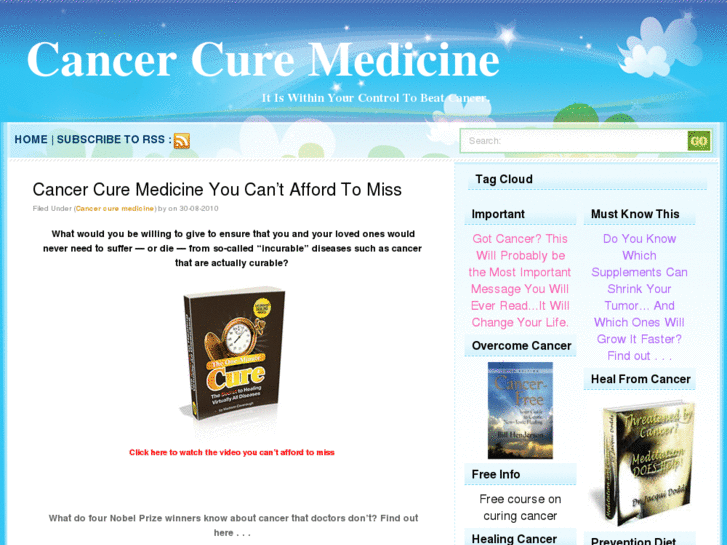 www.cancer-cure-medicine.com