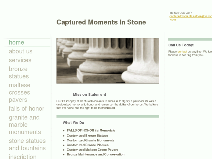 www.capturedmomentsinstone.com
