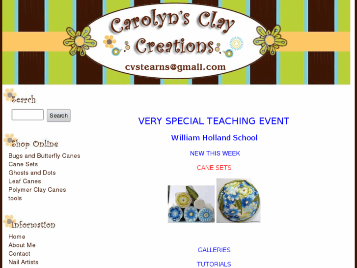 www.carolynsclaycreations.com