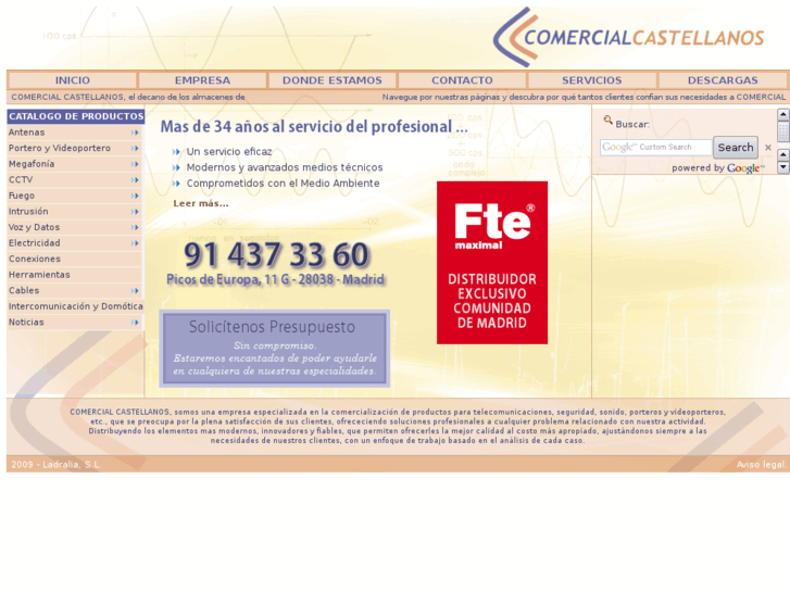 www.comercialcastellanos.es