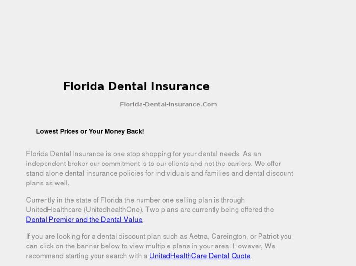 www.florida-dental-insurance.com