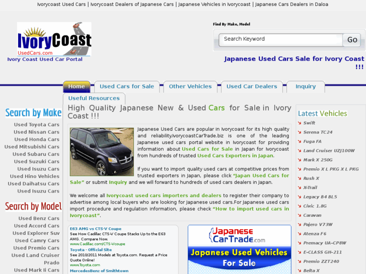 www.ivorycoastusedcars.com