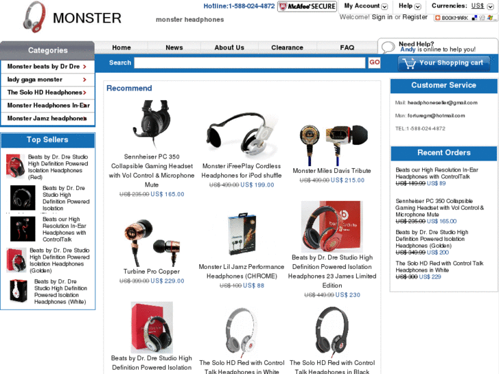 www.monster-headphone.com