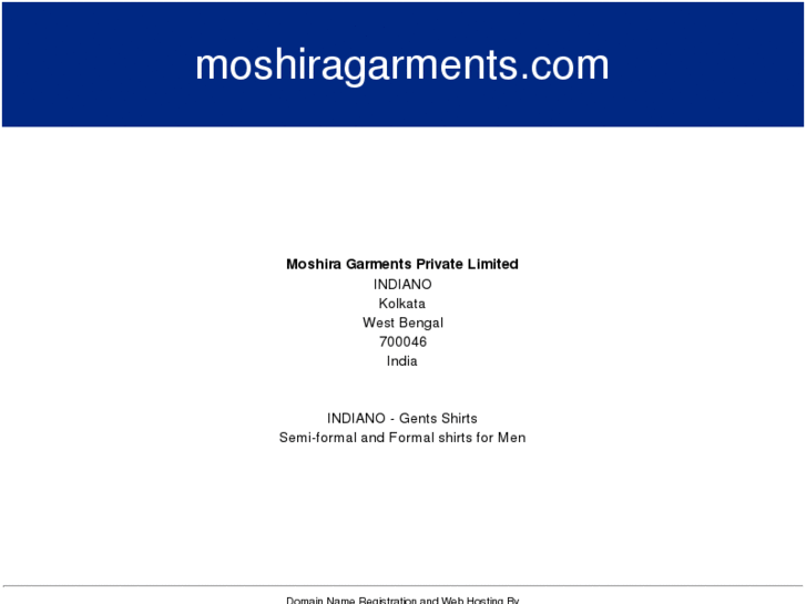 www.moshiragarments.com