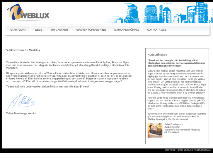 www.weblux.se
