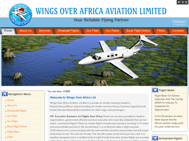 www.wingsoverafrica-aviation.com