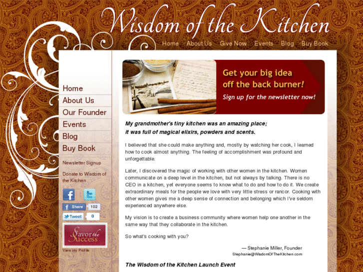 www.wisdomofthekitchen.com