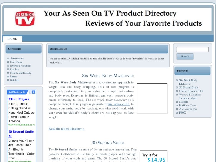 www.asseenontvproductdirectory.com