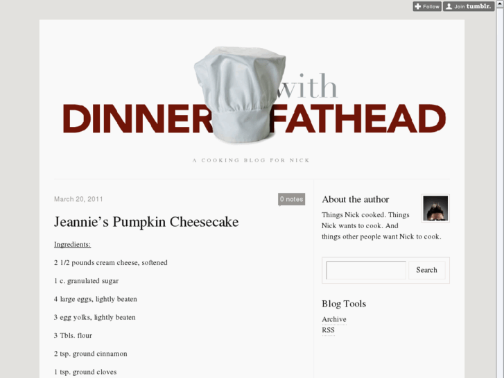 www.dinnerwithfathead.com