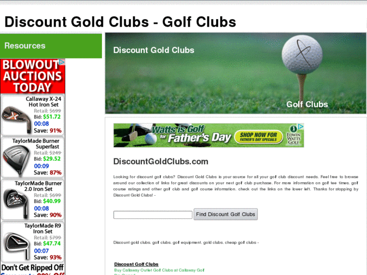 www.discountgoldclubs.com