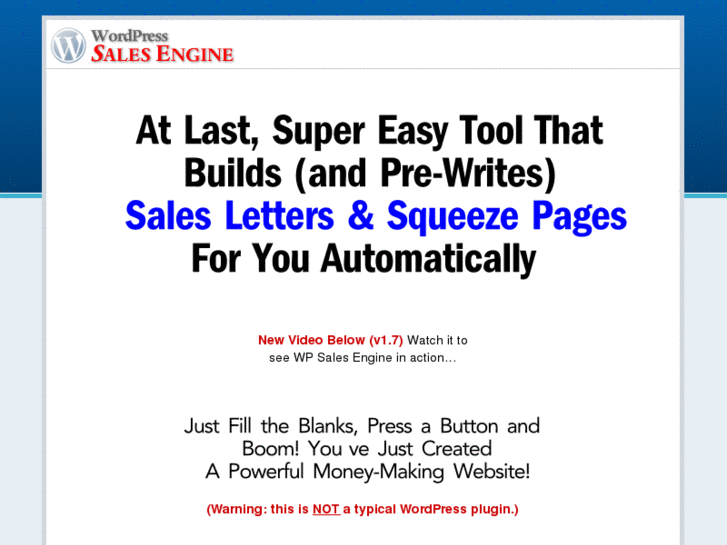 www.discoverwordpresssalesengine.com