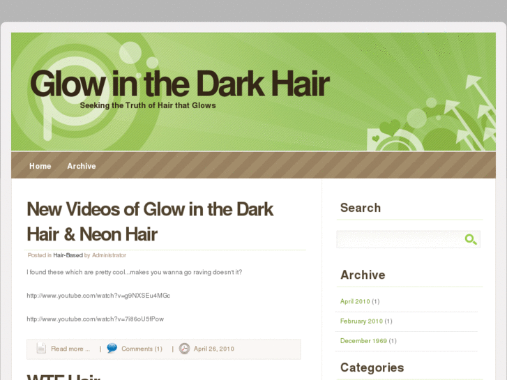 www.glowinthedarkhair.com