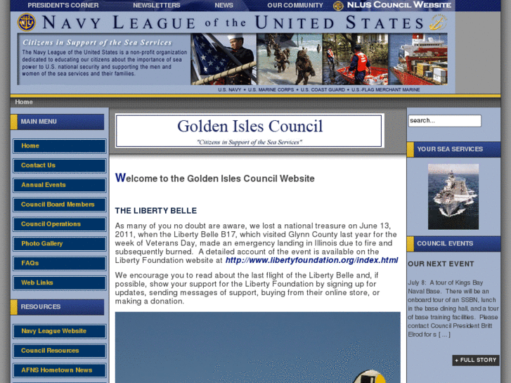 www.goldenislesnavyleague.org