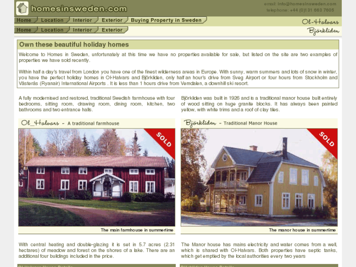 www.homesinsweden.com